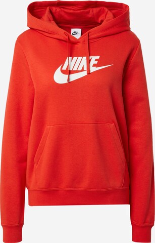 Sweat-shirt Nike Sportswear en rouge : devant