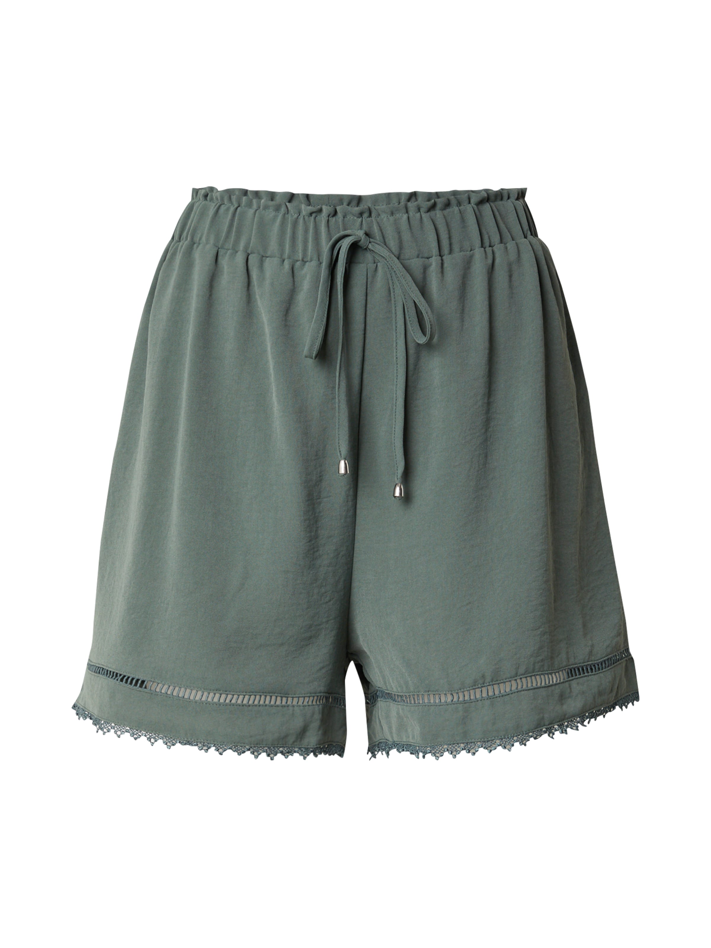 ABOUT YOU Regular Pants 'Hanni' in Green: front