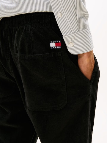 Tommy Jeans - regular Pantalón 'ISAAC' en negro