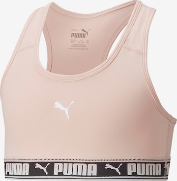 rozā PUMA T-krekla Sporta apakšveļa: no priekšpuses