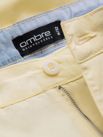 Ombre Regular Chino in Geel