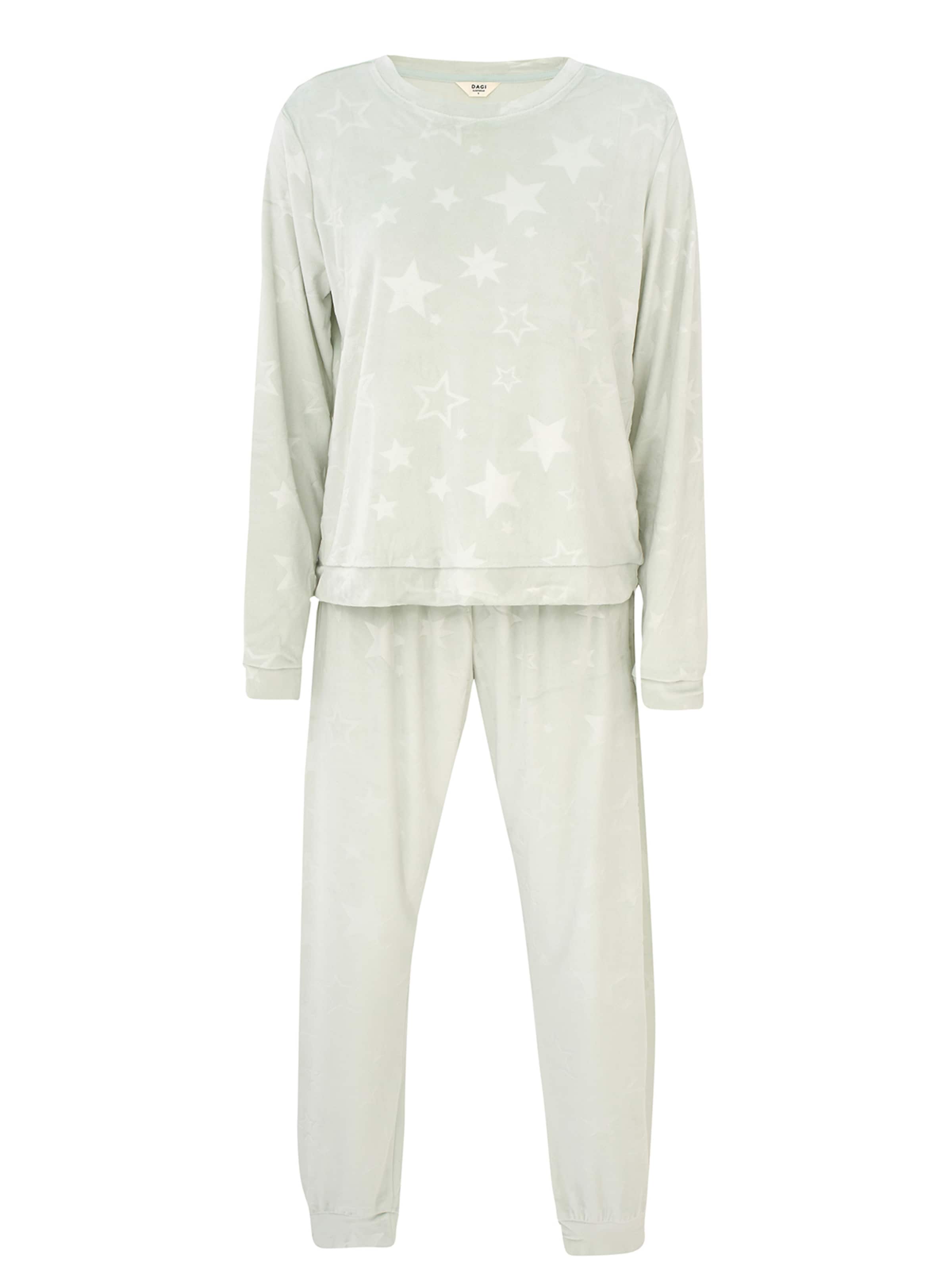 Dagi Пижама в Зеленый: спереди