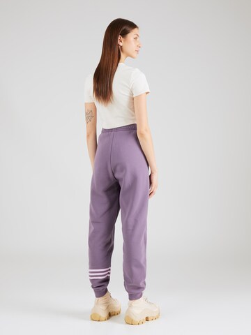 ADIDAS ORIGINALS Tapered Trousers 'Adicolor Neuclassics' in Purple