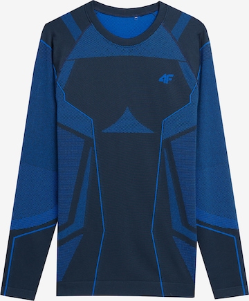 mėlyna 4F Sportiniai marškinėliai: priekis