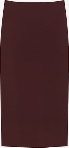Pull&Bear Spódnica w kolorze fioletowy: przód