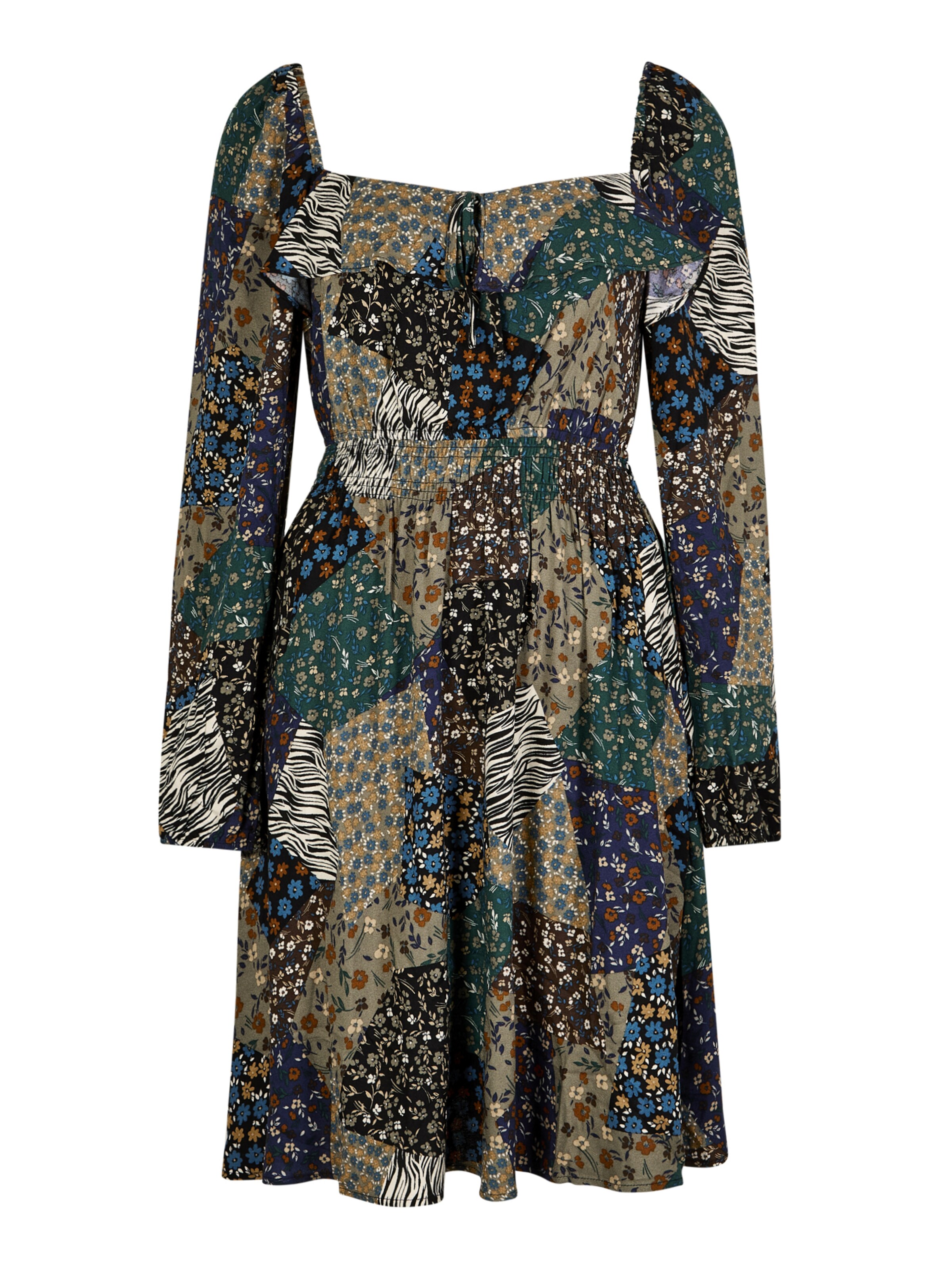 Robe ' ' Apricot en vert : devant