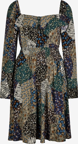 Robe ' ' Apricot en vert : devant