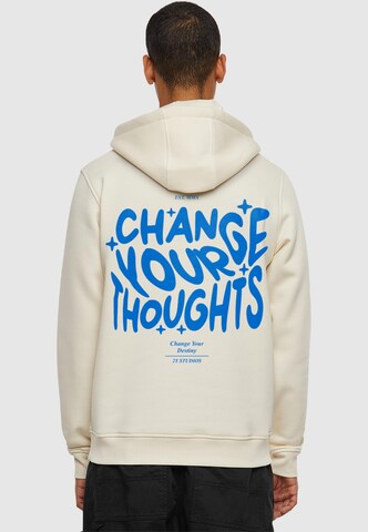 Sweat-shirt 'Thoughts' 2Y Studios en blanc : devant
