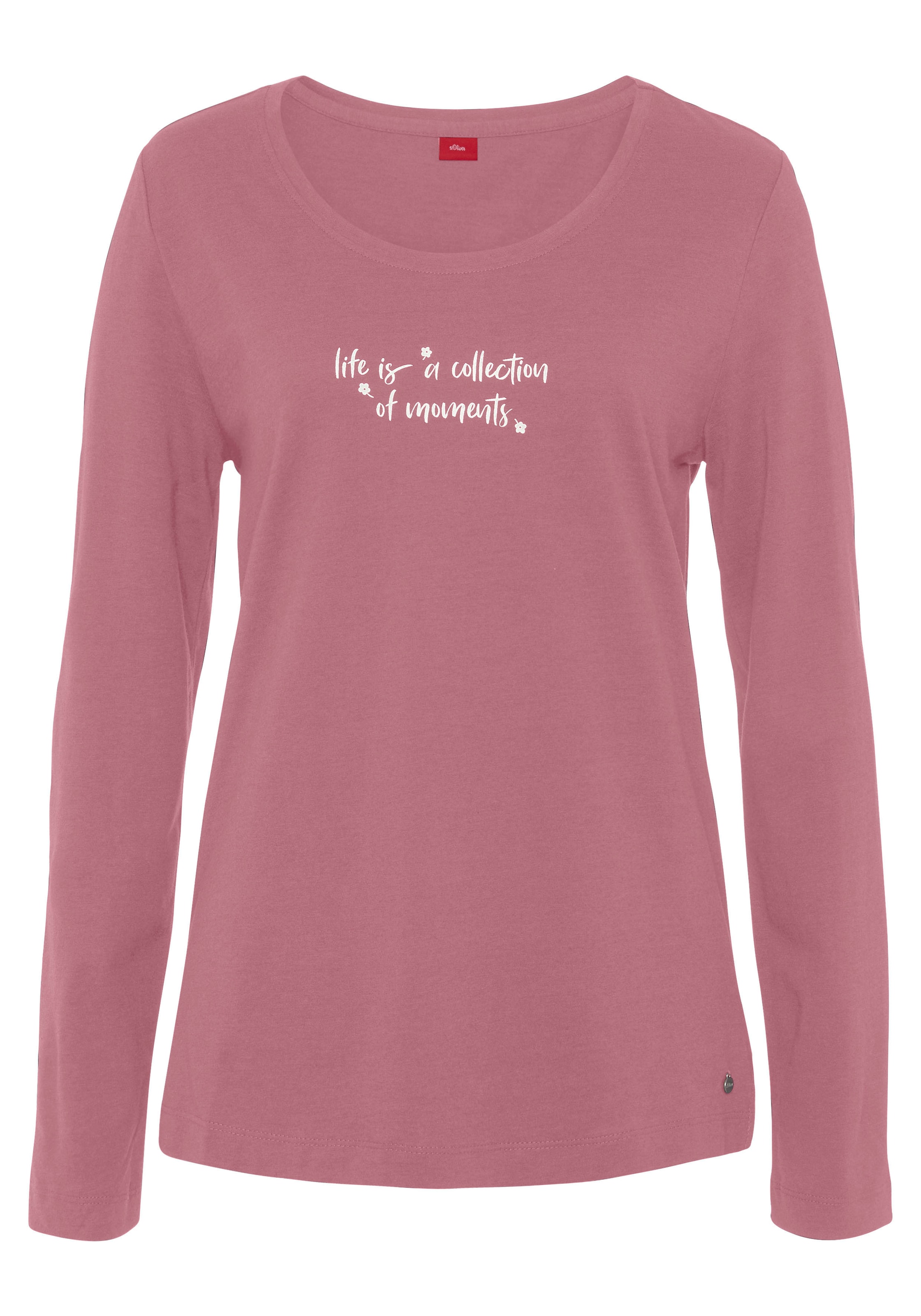 Maglietta di s.Oliver in lilla: frontale