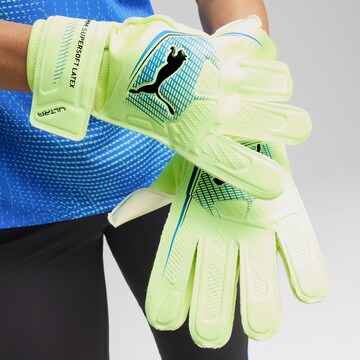 Gants de sport 'ULTRA PLAY RC' PUMA en jaune : devant