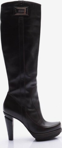 ARMANI Dress Boots in 36 in Brown: front