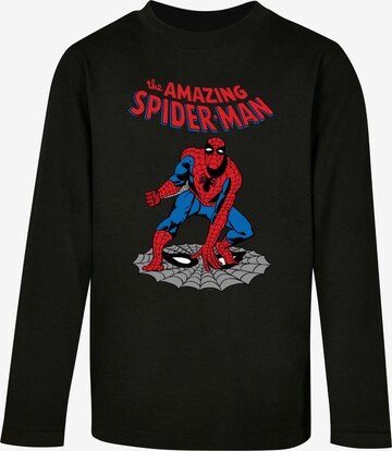 Maglietta 'Marvel Universe - The Amazing Spider-Man' di ABSOLUTE CULT in nero: frontale