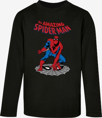 ABSOLUTE CULT Shirt 'Marvel Universe - The Amazing Spider-Man' in Black: front