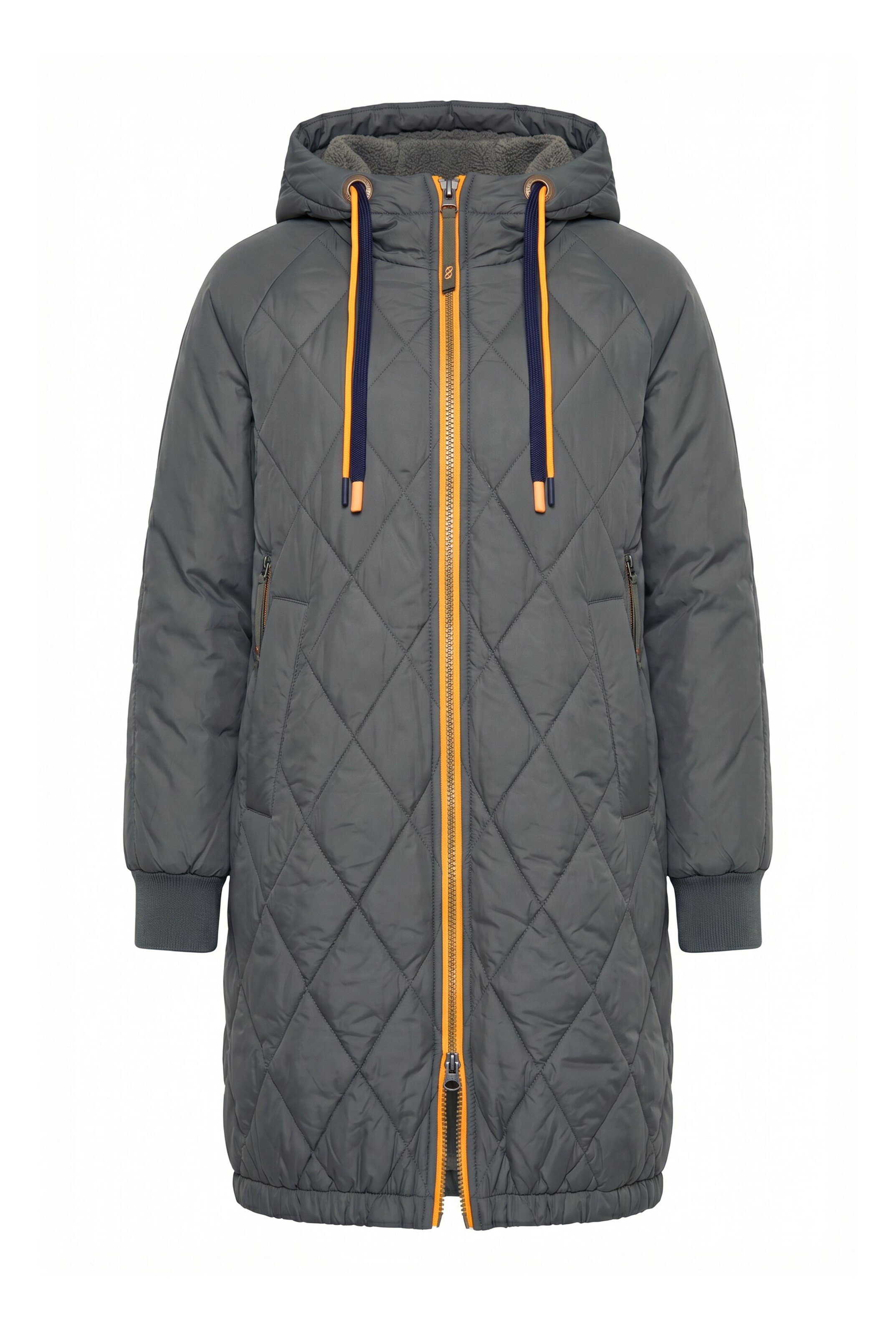 LAURASØN Winterjacke in Grau: Vorderseite