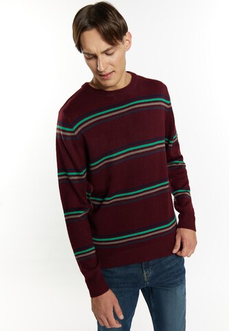 MO - Pullover 'Rovic' em vermelho: frente