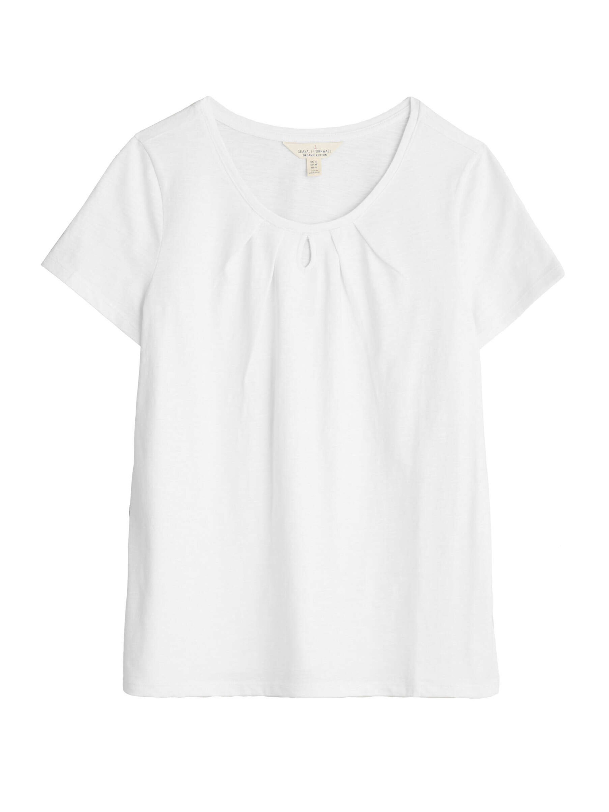 Maglietta 'Appletree' di Seasalt Cornwall in bianco: frontale