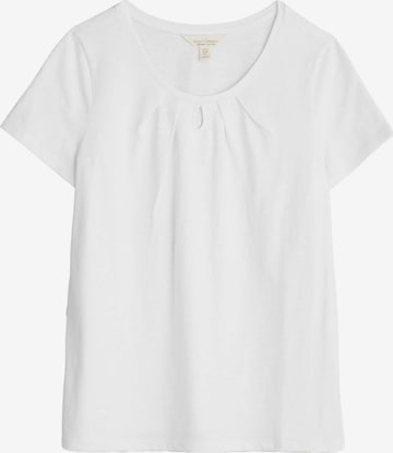 Seasalt Cornwall T-Shirt 'Appletree' in Weiß: Vorderseite