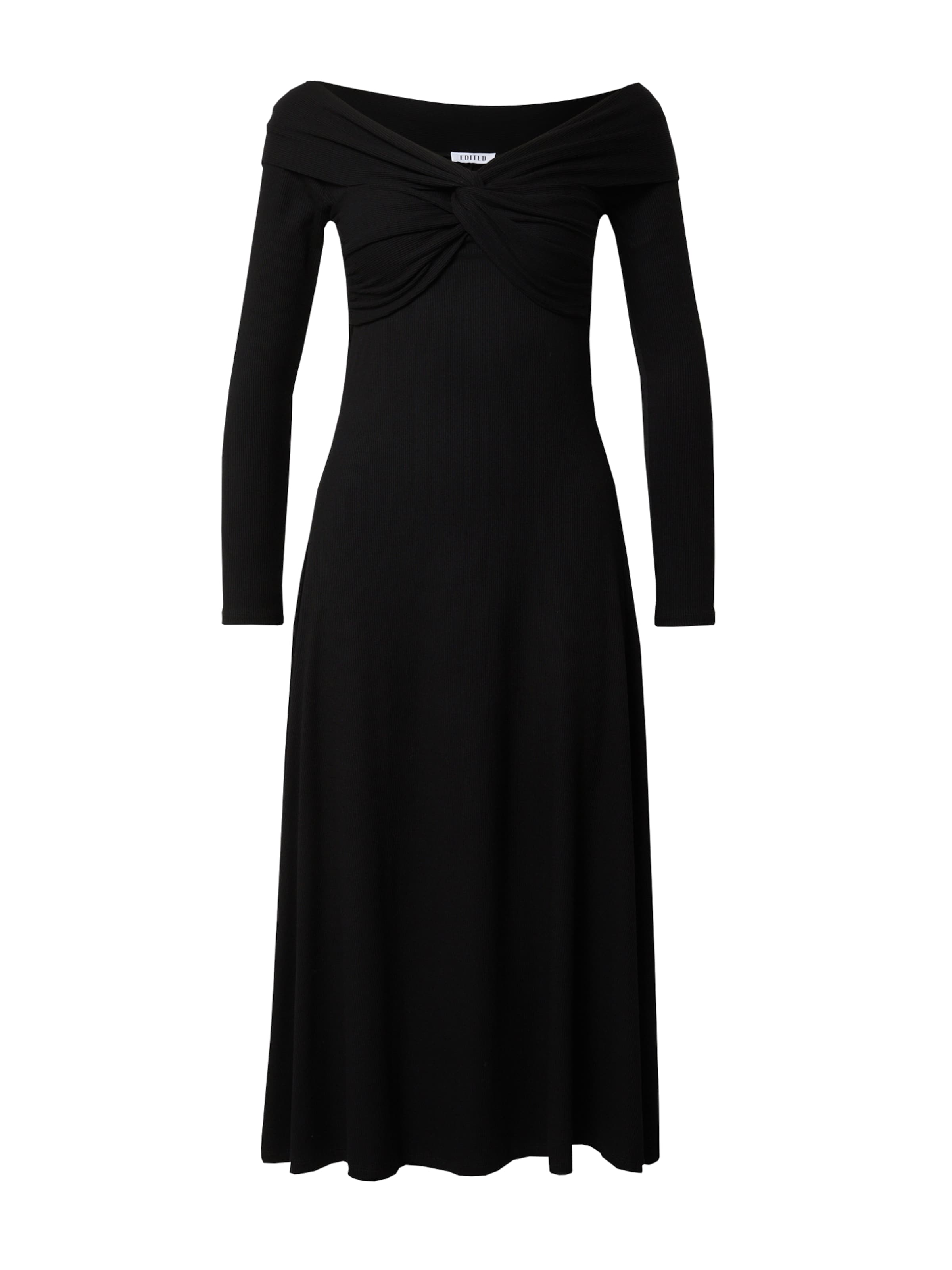 Rochie 'Eriko' de la EDITED pe negru: față