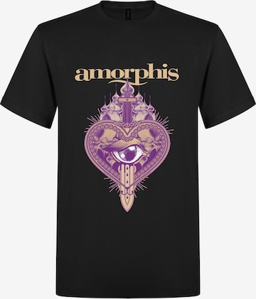 Amorphis Koszulka 'Amorphis Queen of Time tour T-Shirt' w kolorze czarny: przód