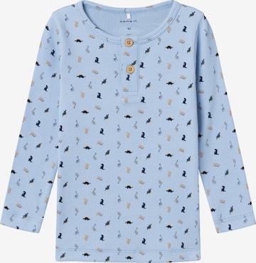 NAME IT Shirt 'DABBU' in Blauw: voorkant