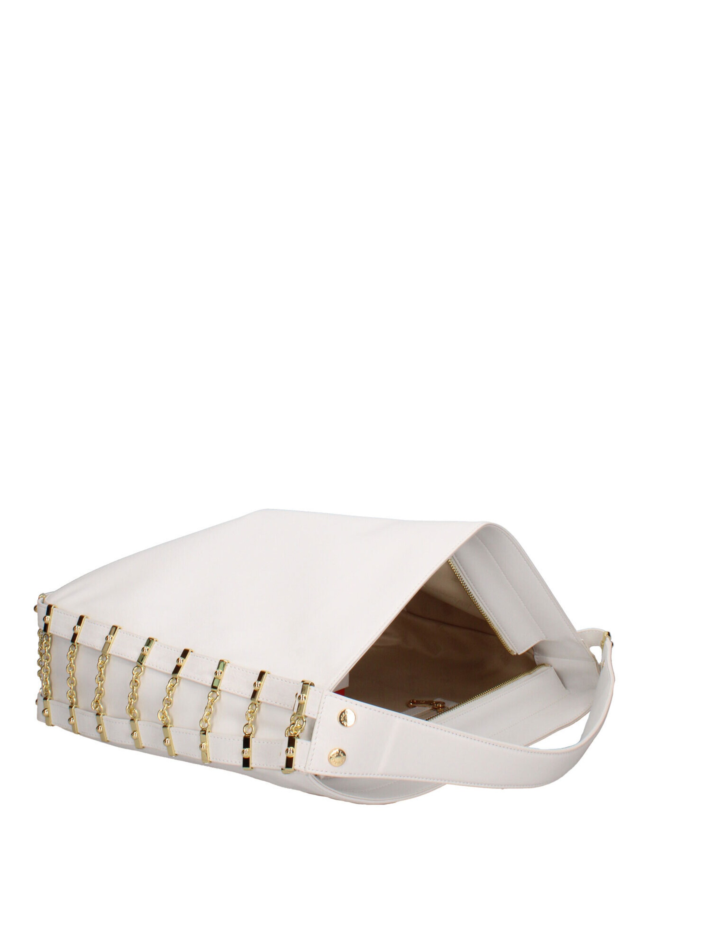 Borsa a spalla di Braccialini in bianco