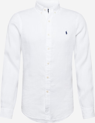 Polo Ralph Lauren Chemise en bleu marine / blanc, Vue avec produit