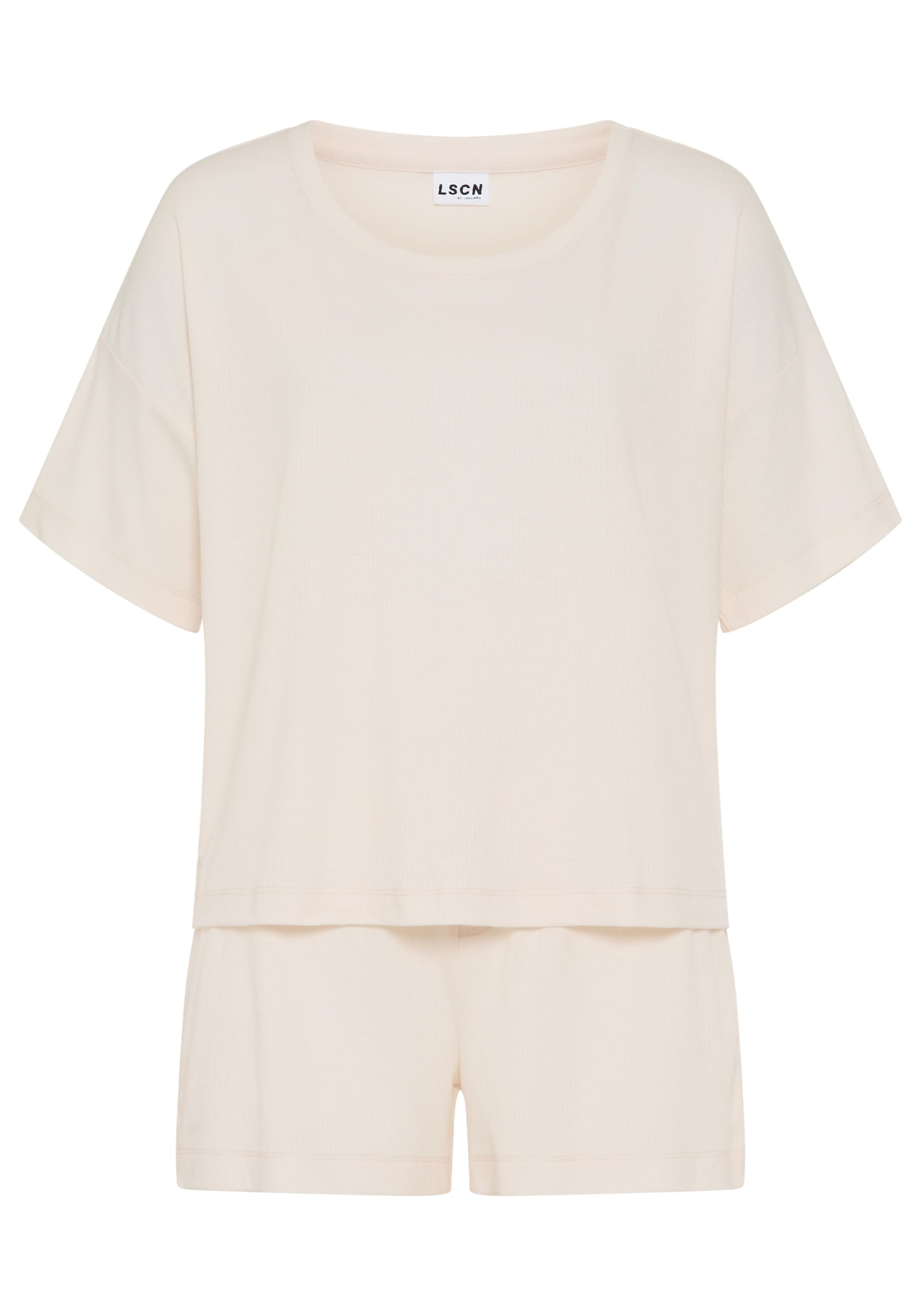Shorty di LSCN by LASCANA in rosa: frontale