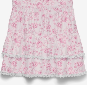 Gonna di VERO MODA in rosa: frontale