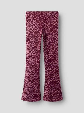 NAME IT - Bootcut Pantalón 'NKFNuni' en lila
