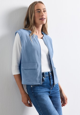 Gilet in maglia di STREET ONE in blu: frontale