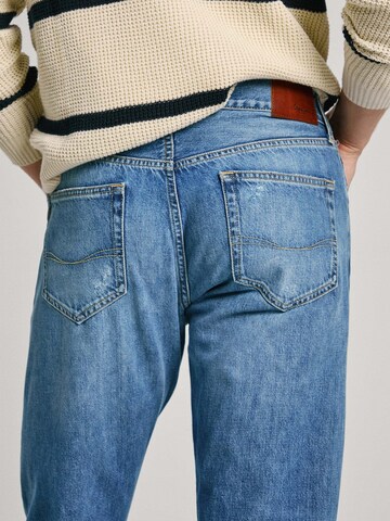 Pepe Jeans Tapered Jeans in Blauw