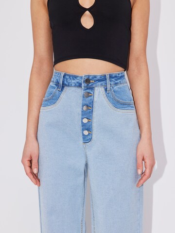 Wide leg Jeans 'Paola' di LeGer by Lena Gercke in blu