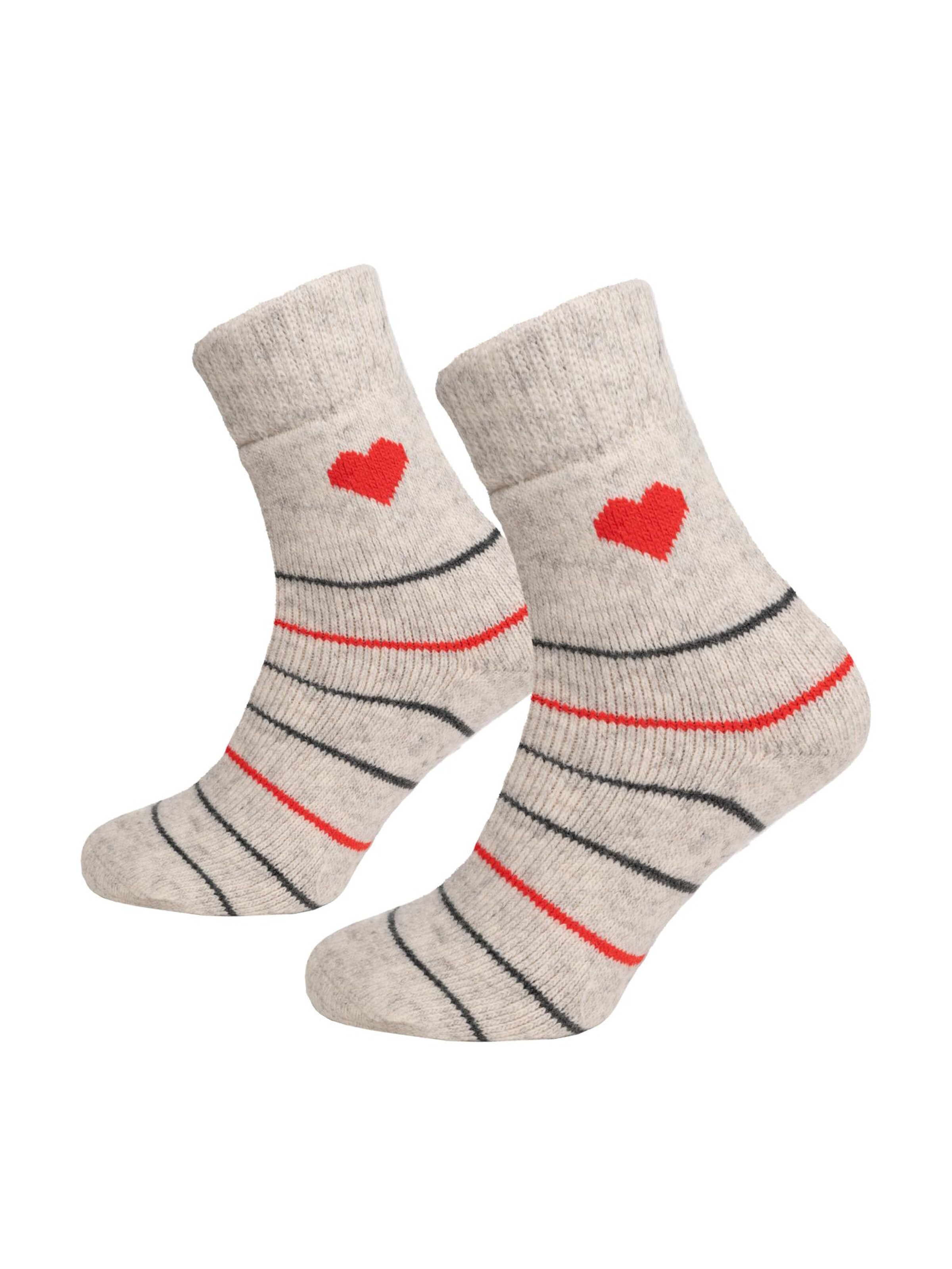 HomeOfSocks Socks 'HOS8015' in Beige