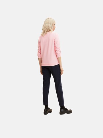 Sweat-shirt TOM TAILOR en rose