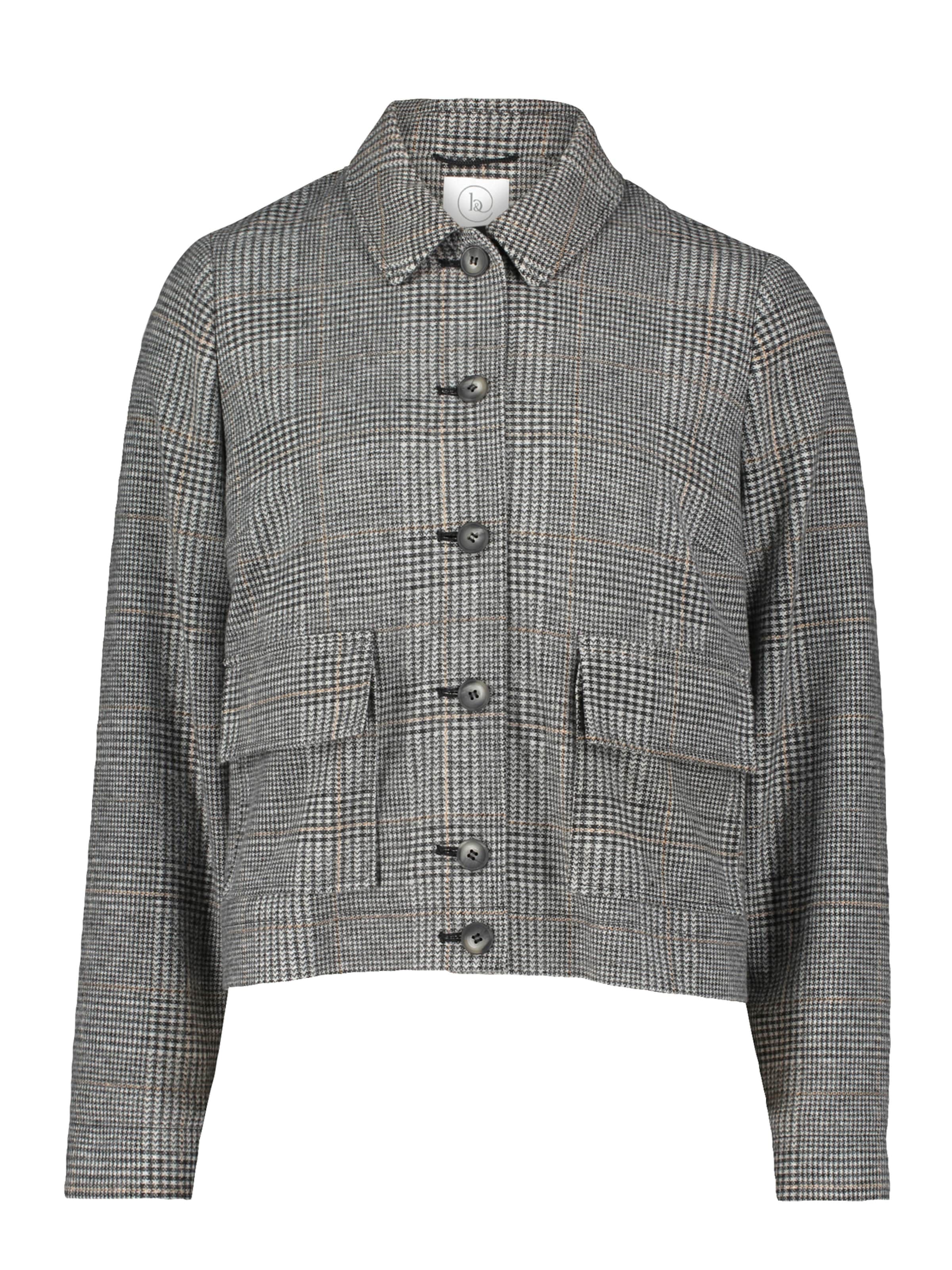 Betty & Co Between-season jacket in Grey: front