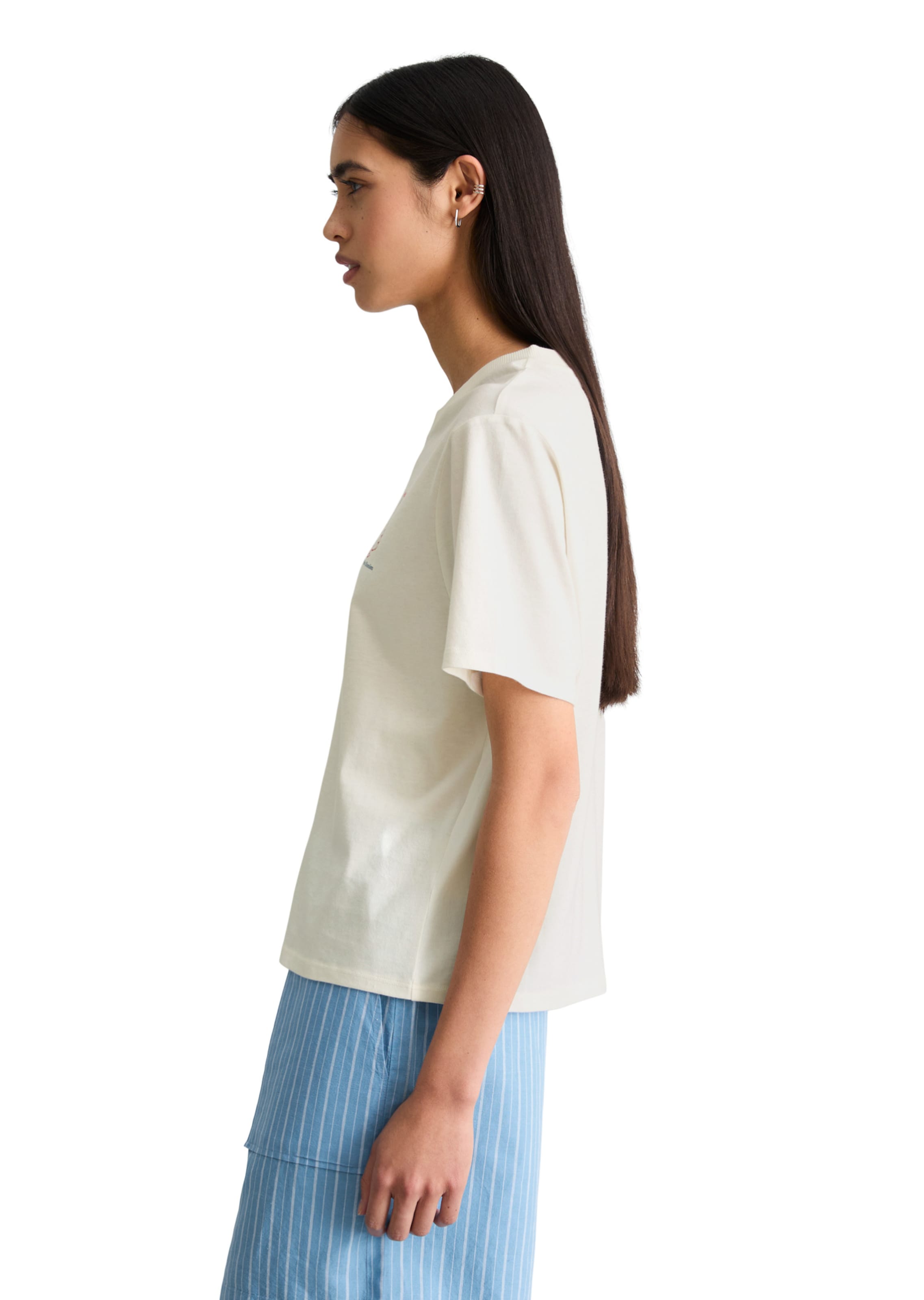 T-shirt Marc O'Polo DENIM en blanc