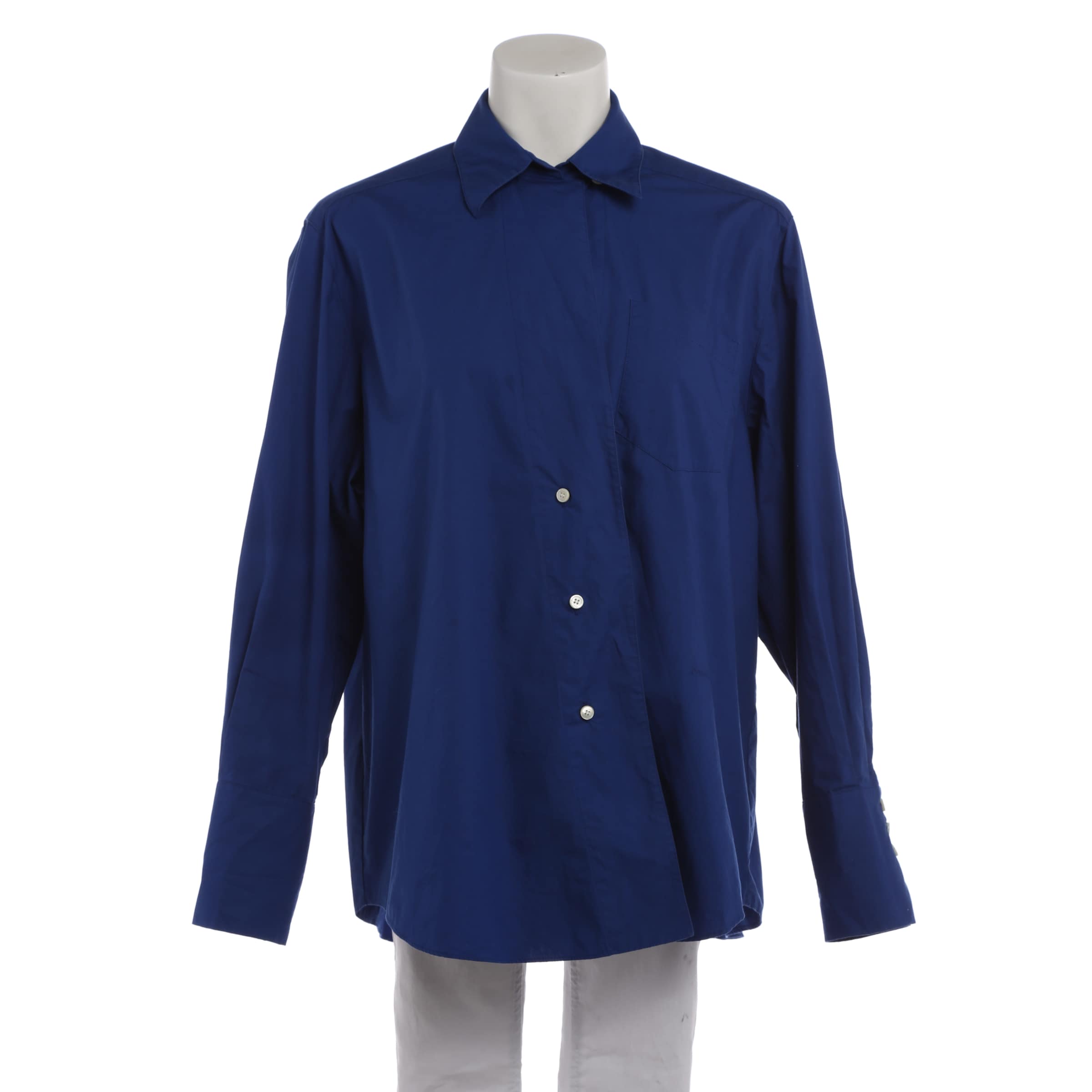 House of Dagmar Bluse / Tunika S in Blau: Vorderseite