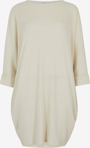 Apricot Gebreide jurk in Beige: voorkant