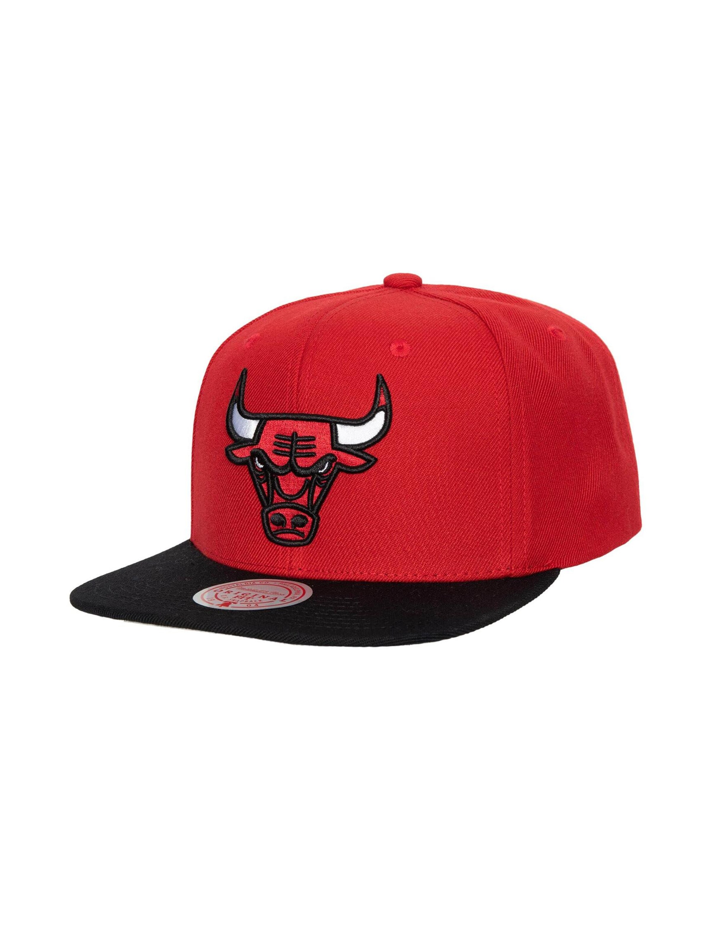 Mitchell & Ness Cap 'Chicago Bulls' in Mischfarben: Vorderseite