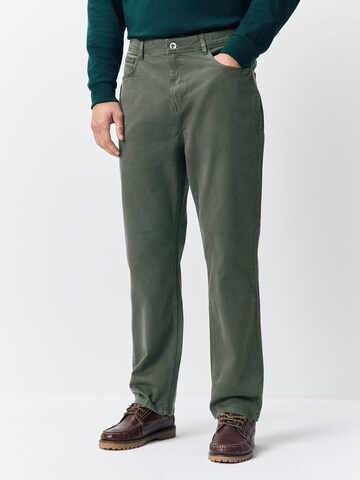 Next regular Bukser i grøn: forside