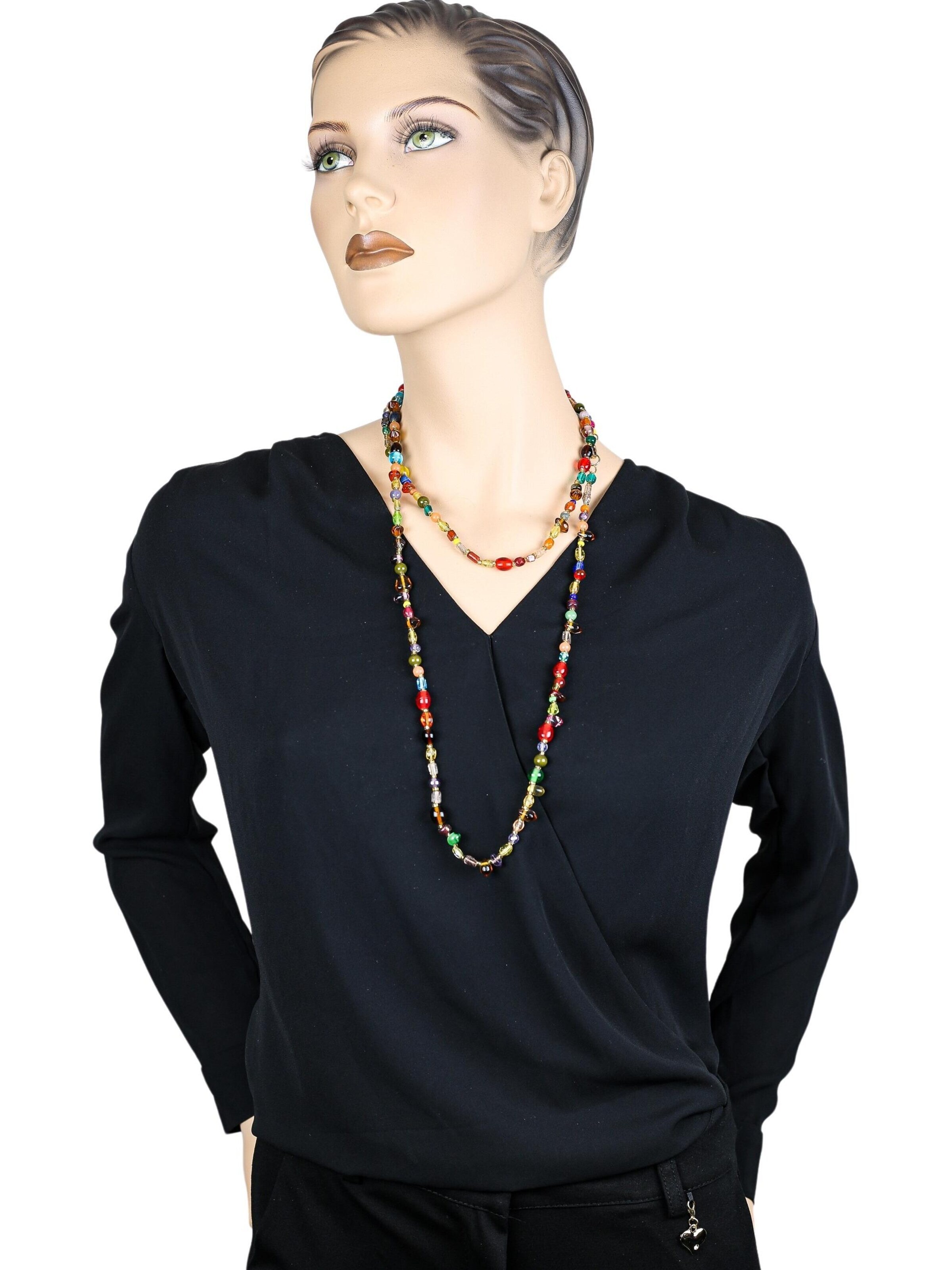 COLLEZIONE ALESSANDRO Necklace 'Pearl' in Mixed colors
