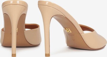 Kazar Mules in Beige