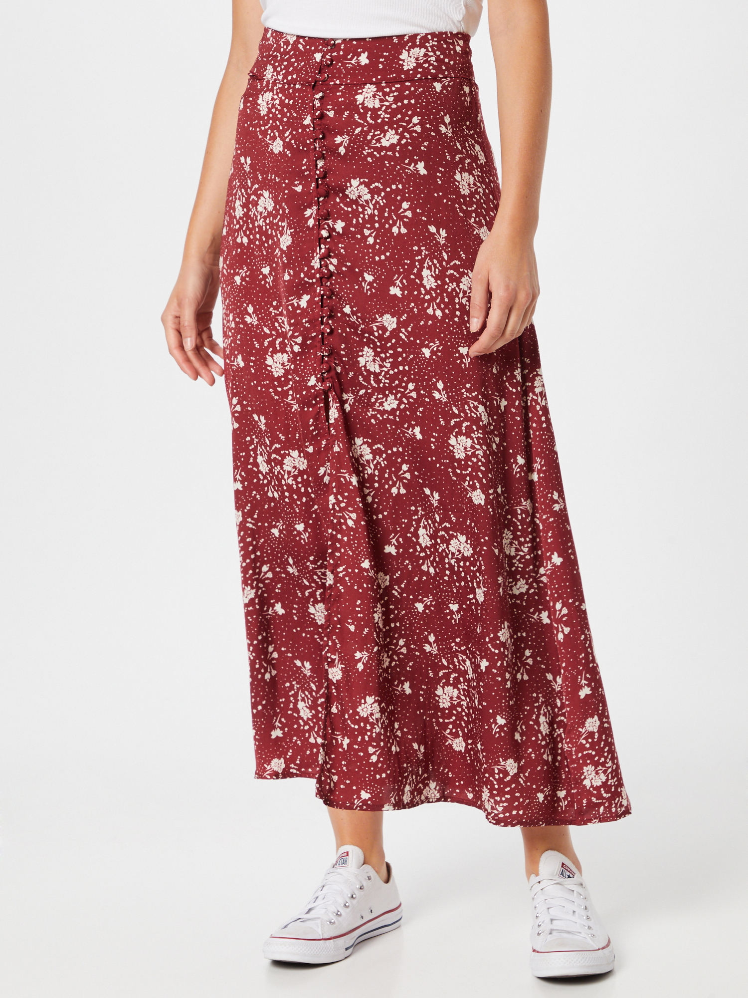 Donna Gonne Free People Gonna SAMMY in Rosso Vino 