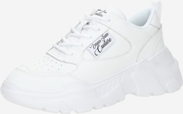 Versace Jeans Couture Ниски маратонки 'SPEEDTRAK' в бяло: отпред