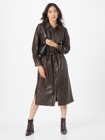 DRYKORN Shirt Dress 'ASRA' in Brown