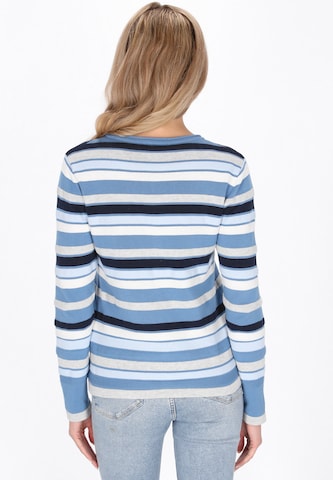 usha BLUE LABEL - Casaco de malha em azul