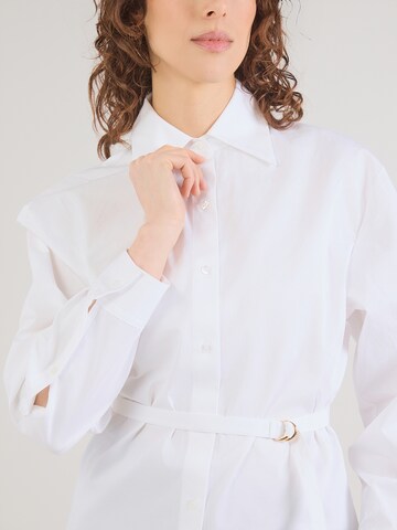 Camicia da donna 'Eyane' di HUGO in bianco