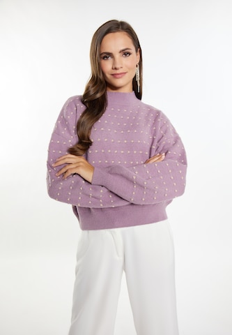 faina Sweater 'Imane' in Purple: front