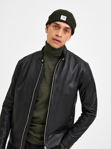 Veste mi-saison 'Archive' SELECTED HOMME en noir