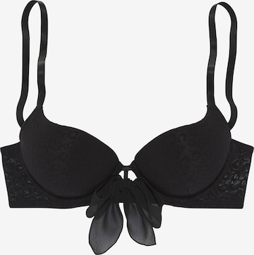 VIVANCE Push-up Rintaliivi värissä musta: etupuoli